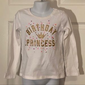 Children’s Place Birthday Princess T-shirt Size 5T